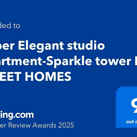 Super Elegant Studio Apartment-Sparkle Tower By Sweet Homes-3